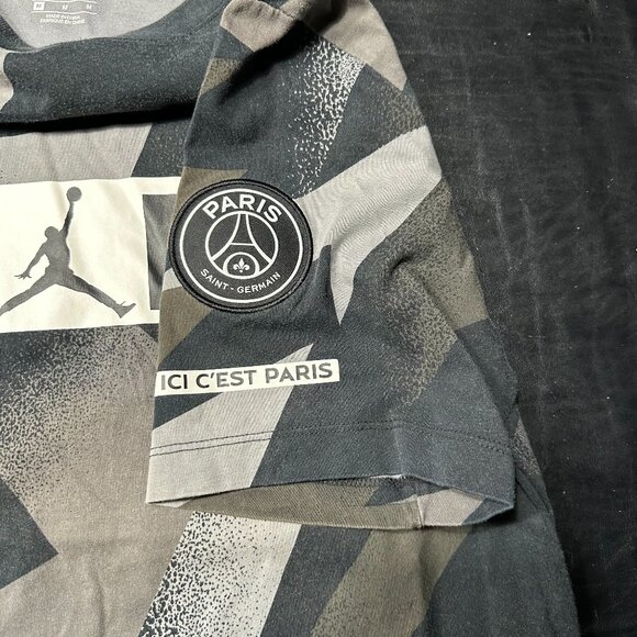 Jordan x Paris Saint-Germain 2019/2020 Logo T-Shirt - Picture 3 of 5